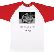 When I've got a bone I'm happy