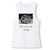 When I've got a bone I'm happy