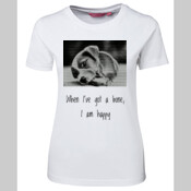 When I've got a bone I'm happy