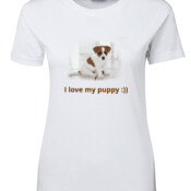 I love my puppy