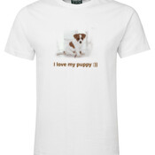 I love my puppy