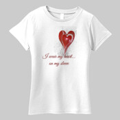 I wear my heart on my sleeve