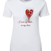 I wear my heart on my sleeve