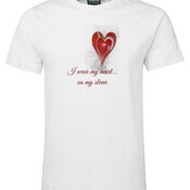 I wear my heart on my sleeve